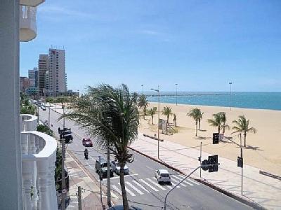 Lindo Flat Com Vista Total Para Mar - Cla1004 Apartman Fortaleza  Kültér fotó