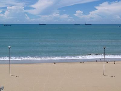 Lindo Flat Com Vista Total Para Mar - Cla1004 Apartman Fortaleza  Kültér fotó