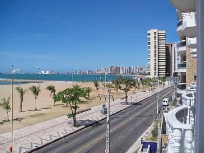 Lindo Flat Com Vista Total Para Mar - Cla1004 Apartman Fortaleza  Kültér fotó